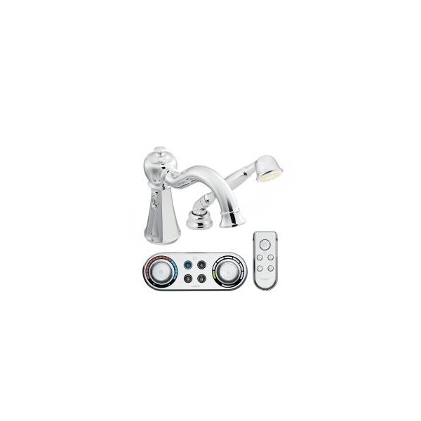 Chrome Roman Tub Faucet Includes Hand Shower Iodigital Technology